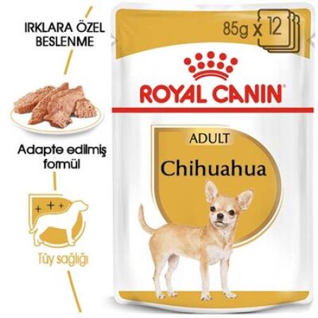 Royal Canin Pouch Chihuahua Irkı Özel Yaş Köpek Maması 85 Gr x 6 Adet