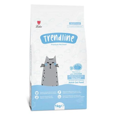 Trendline Sterilised Tavuk Etli Kısırlaştırılmış Kedi Maması 1000 Gr (1 Kg)