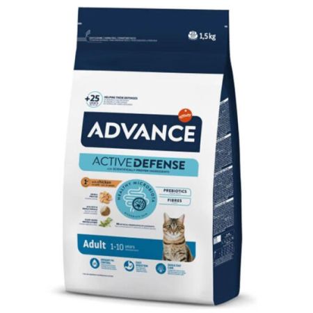 Advance Tavuk Etli Kedi Maması 1,5 Kg + Temizlik Mendili