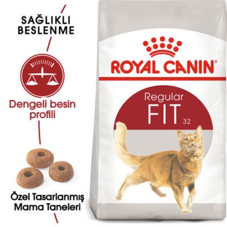 Royal Canin Regular Fit Kedi Maması 10 Kg + Temizlik Mendili