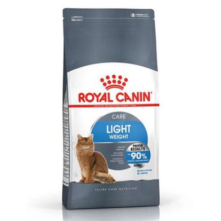 Royal Canin Light Weight Düşük Kalorili Kedi Maması 8 Kg + Wanpy Creamy Treat 5x14 Gr