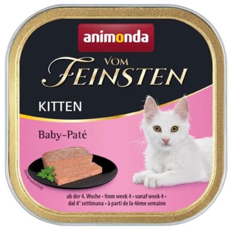 Animonda 83207 Vom Feinsten Feinsten Kitten ( Baby Pate ) Yavru Kedi Yaş Maması 100 Gr
