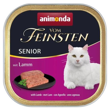 Animonda 83237 Vom Feinsten Senior Kuzu Etli Yaşlı Kedi Yaş Maması 100 Gr