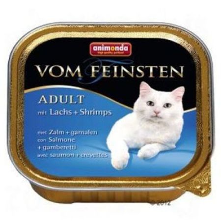 Animonda 83202 Vom Feinsten Somonlu ve Karidesli Kedi Maması 100 Gr