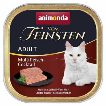 Animonda 83204 Vom Feinsten Karışık Etli Kedi Yaş Maması 100 Gr