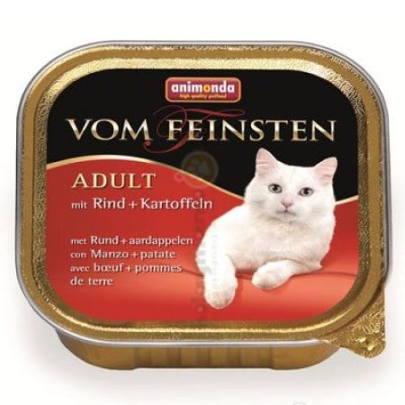 Animonda 83211 Vom Feinsten Sığır Eti ve Patatesli Kedi Maması 100 Gr