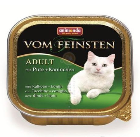 Animonda 83205 Vom Feinsten Hindi ve Tavşan Etli Kedi Maması 100 Gr