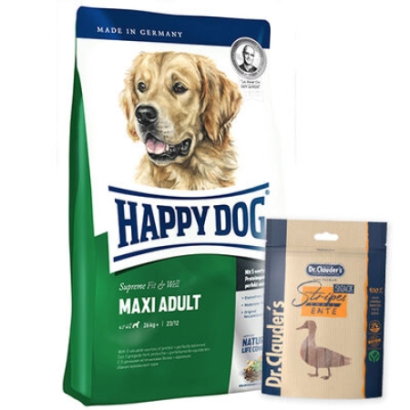 Happy Dog Fit & Vital Maxi Büyük Irk Köpek Maması 14 Kg + Dr.Clauders Ödül 80 Gr