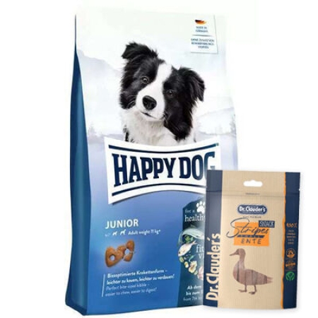 Happy Dog Fit Vital Junior Yavru Köpek Maması 10 Kg + Dr.Clauders Ödül 80 Gr