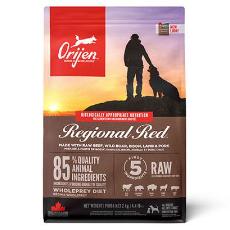 Orijen Regional Red Bizon Etli Tahılsız Köpek Maması 2 Kg 