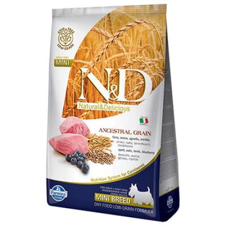 ND Düşük Tahıl Kuzu Yaban Mersini Küçük Irk Köpek Maması 2,5 Kg