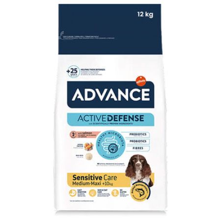 Advance Sensitive Hassas Somonlu Köpek Maması 12 Kg + Temizlik Mendili