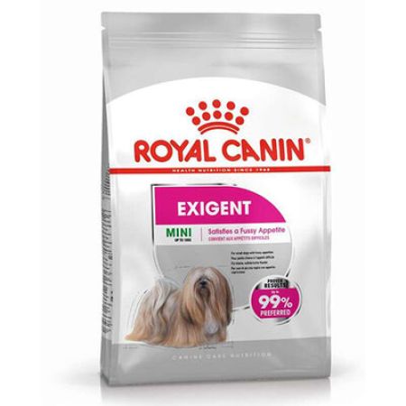 Royal Canin Mini Exigent Küçük Irk Köpek Maması 3 Kg + Wanpy Creamy Treat 5x14 Gr