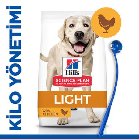 Hills Light Large Breed Büyük Irk Diyet Köpek Maması 14 Kg + Top Fırlatıcı Oyuncak