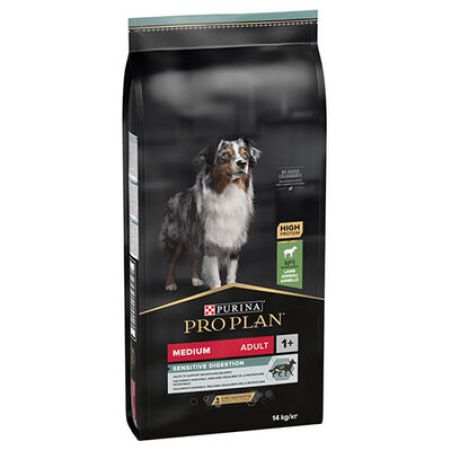 Pro Plan Kuzu Etli Hassas Sindirim Köpek Maması 14 Kg + Temizlik Mendili