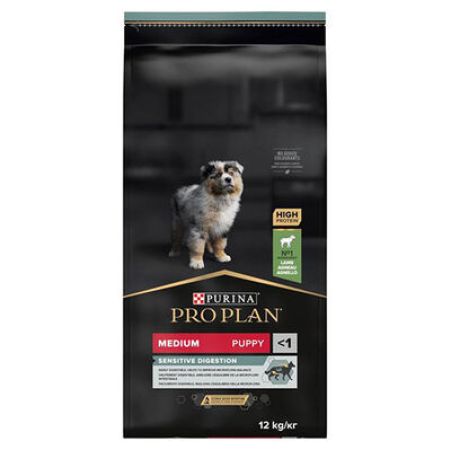 Pro Plan Medium Puppy Kuzu Etli Yavru Köpek Maması 12 Kg + Temizlik Mendili