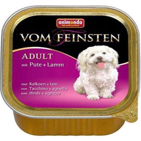 Animonda 82611 Vom Feinsten Hindi Yüreği Kuzu Etli Köpek Yaş Maması 150 Gr