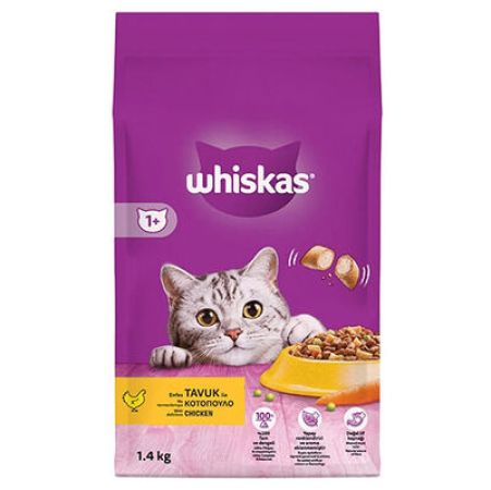 Whiskas Tavuk Etli ve Sebzeli Kedi Maması 1,4 Kg