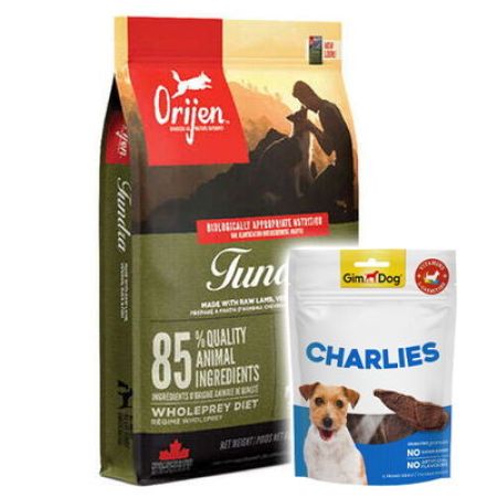 Orijen Tundra Tahılsız Etli ve Ördekli Tahılsız Köpek Maması 2 Kg + Gimdog 70 Gr Köpek Ödülü