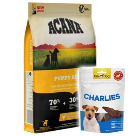 Acana Puppy Junior Yavru Tahılsız Köpek Maması 11,4 Kg + Gimdog 70 Gr Köpek Ödülü