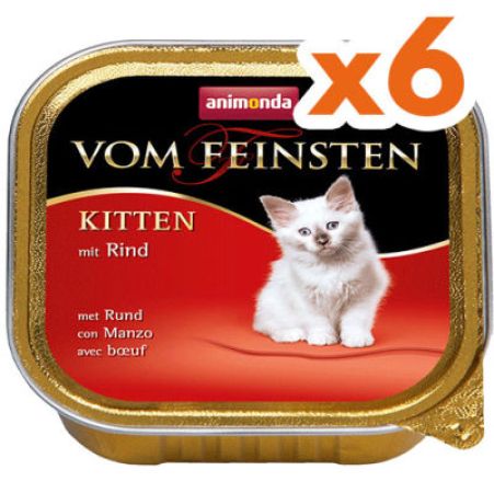 Animonda 83220 Vom Feinsten Kitten Sığır Etli Kedi Maması 100 Gr x 6 Adet