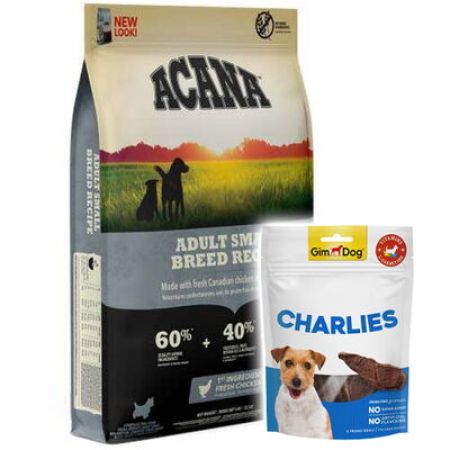 Acana Adult Small Breed Tahılsız Köpek Maması 2 Kg + Gimdog 70 Gr Köpek Ödülü