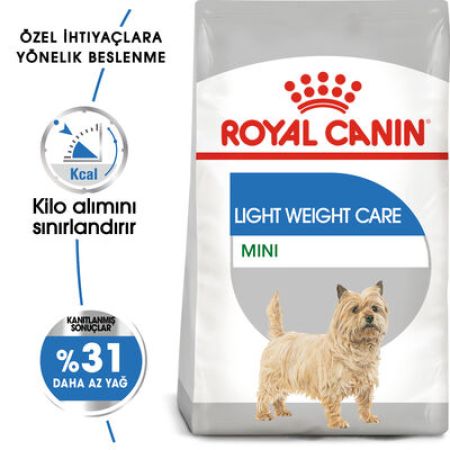 Royal Canin Mini Light Küçük Irk Diyet Köpek Maması 3 Kg + Temizlik Mendili