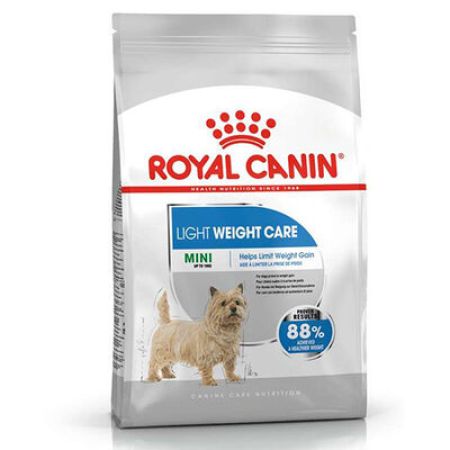 Royal Canin Mini Light Küçük Irk Diyet Köpek Maması 3 Kg + Wanpy Creamy Treat 5x14 Gr