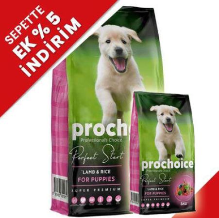 Pro Choice Perfect Start Puppy Kuzu Etli Yavru Köpek Maması 12 + 3 Kg (Toplam 15 Kg)