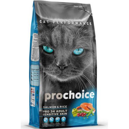 Pro Choice Pro34 Somonlu Yetişkin Kedi Maması 15 Kg 