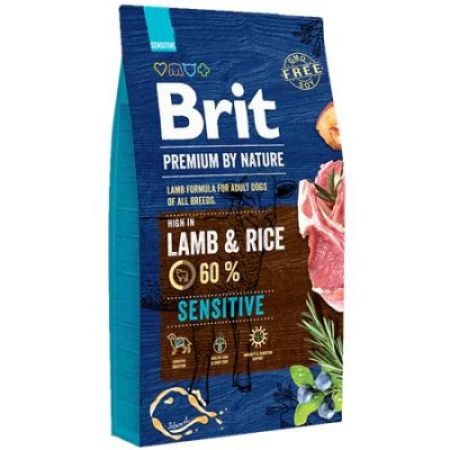 Brit Premium Sensitive Lamb Kuzu Etli Hassas Köpek Maması 15 Kg + 2 Adet Pro Choice Konserve 400 Gr