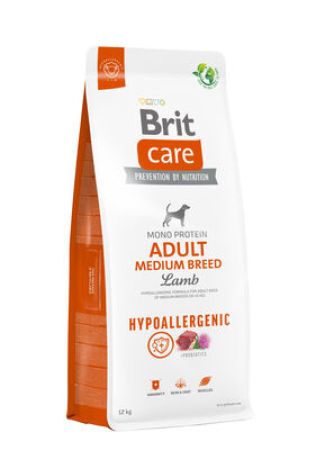 Brit Care Medium Orta Irk Kuzulu Köpek Maması 12 Kg + 2 Adet Pro Choice Konserve 400 Gr