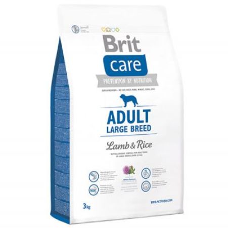 Brit Care Large Breed Büyük Irk Kuzulu Köpek Maması 3 Kg + Temizlik Mendili