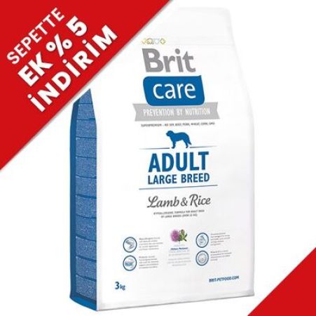 Brit Care Large Breed Büyük Irk Kuzulu Köpek Maması 3 Kg