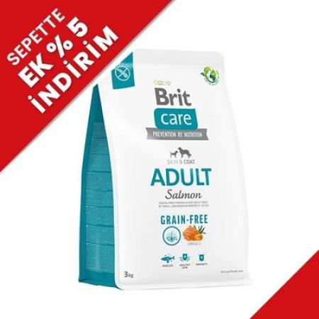 Brit Care Somonlu Tahılsız Köpek Maması 3 Kg
