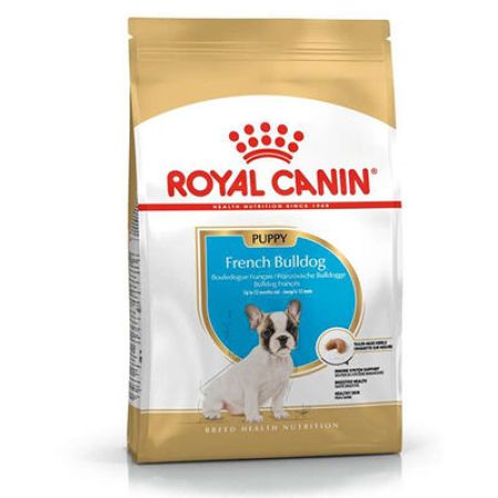 Royal Canin French Bulldog Puppy Yavru Köpek Maması 3 Kg + Wanpy Creamy Treat 5x14 Gr