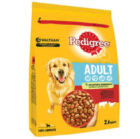 Pedigree Sığır ve Kümes Hayvanlı Köpek Maması 2,6 Kg