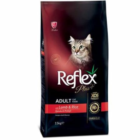 Reflex Plus Lamb Kuzu Etli Kedi Maması 15 Kg 