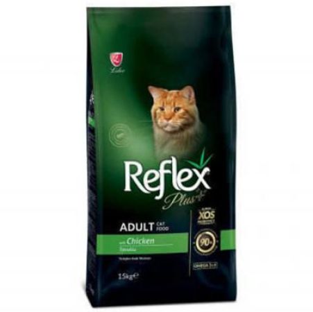 Reflex Plus Tavuk Etli Kedi Maması 15 Kg