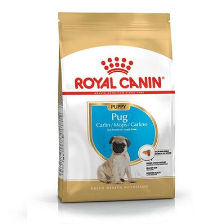 Royal Canin Pug Puppy Irkına Özel Yavru Köpek Maması 1,5 Kg + Wanpy Creamy Treat 5x14 Gr