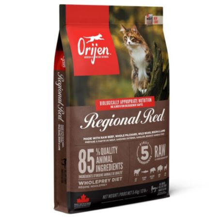 Orijen Regional Red Kırmızı Etli Tahılsız Kedi Maması 5,4 Kg