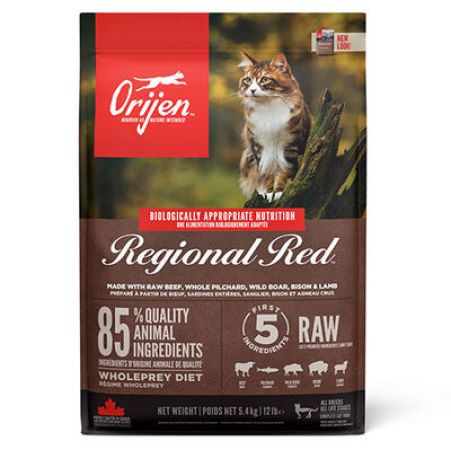 Orijen Regional Red Tahılsız Kırmızı Etli Kedi Maması 5,4 Kg 