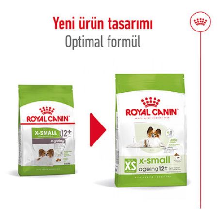 Royal Canin X-Small Ageing 12 Yaş Üzeri Yaşlı Köpek Maması 1,5 Kg + Temizlik Mendili