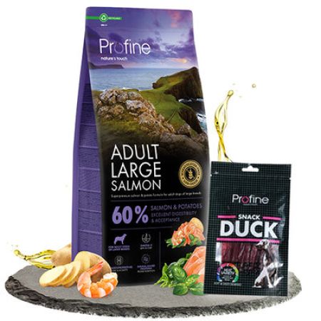 Profine Adult Large Somonlu Köpek Maması 12 Kg + 1 Adet Profine Ödül