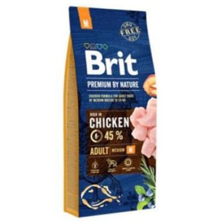 Brit Premium Medium Tavuklu Orta Irk Köpek Maması 15 Kg + 2 Adet Pro Choice Konserve 400 Gr