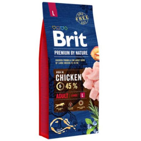 Brit Premium Large Tavuklu Büyük Irk Köpek Maması 15 Kg + 2 Adet Pro Choice Konserve 400 Gr