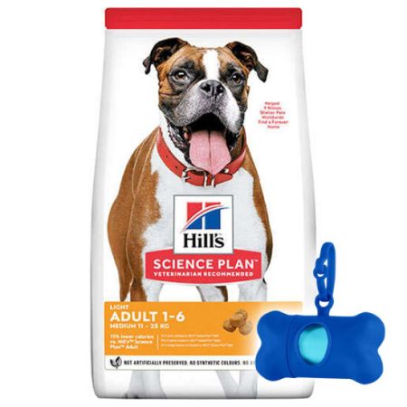 Hills Light Tavuklu Diyet Köpek Maması 2,5 Kg + Poşet Taşıma Çantası