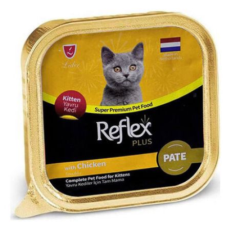 Reflex Plus Kitten Pate Tavuklu Yavru Kedi Yaş Maması 85 Gr