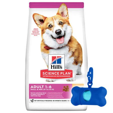 Hills Small & Miniature Küçük Irk Tavuklu Köpek Maması 3 Kg + Poşet Taşıma Çantası