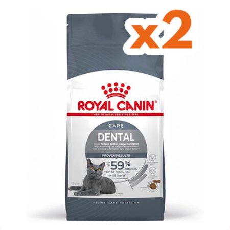 Royal Canin Dental Care Diş Sağlığı Kedi Maması 1,5 Kg x 2 Adet +  2 Adet Crocus Cream Ödül 4x15 Gr